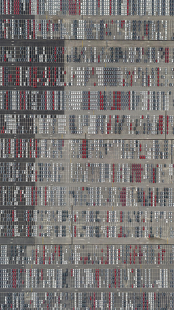 Cars, View From Above, Parking HD phone wallpaper