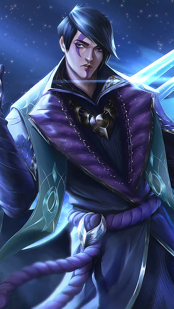 Aphelios, League of Legends HD phone wallpaper