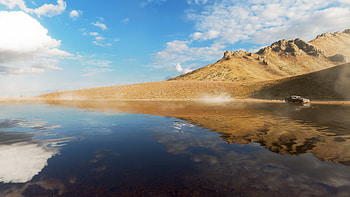 Mountain Nature Background Forza Horizon 5 HD wallpaper
