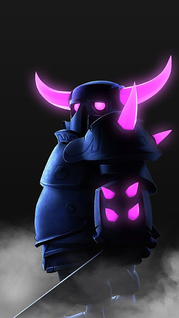 Clash of Clans Pekka, Formidable warrior, Destructive force, Unstoppable might HD phone wallpaper