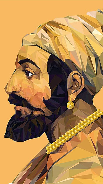 Shivaji maharaj art, , raja HD phone wallpaper