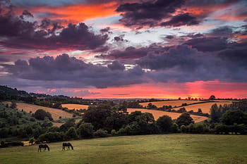 Irish Countryside, Nature's beauty, Tranquility, Soul-soothing landscapes HD wallpaper