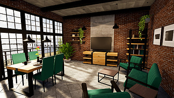 House Flipper 2 Game Interior Design, video game, House Flipper 2 HD wallpaper