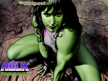 She Hulk, comic, hero HD wallpaper