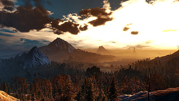 Nature, Sky, Mountains, Clouds, Mountain Landscape HD wallpaper
