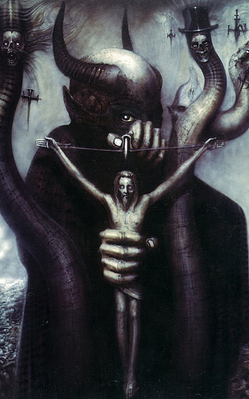 To Mega Therion, H.R. Giger HD phone wallpaper