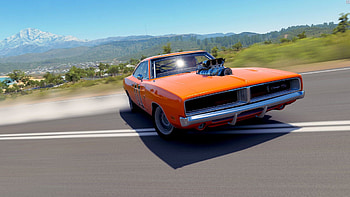 Forza Horizon 4 Drift, General Lee Car HD wallpaper