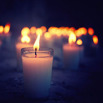 The lights of the heart , glimmer, candles, flame, lights HD wallpaper