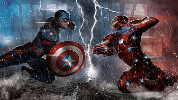 Dual Monitor Dc Vs Marvel, Iron Man Dual Monitor HD wallpaper