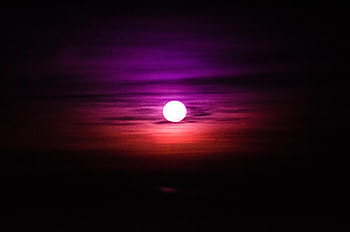 Dimming Sunset, sunset, nature HD wallpaper