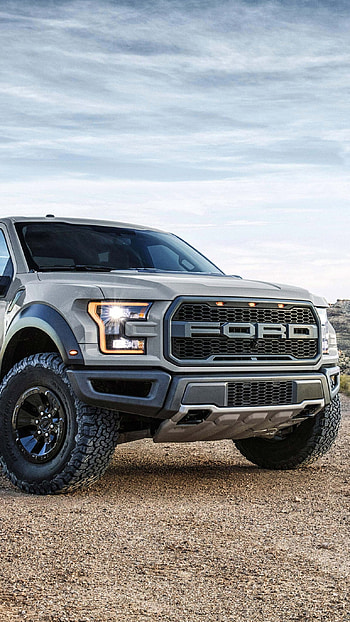 Ford Raptor, Grey HD phone wallpaper
