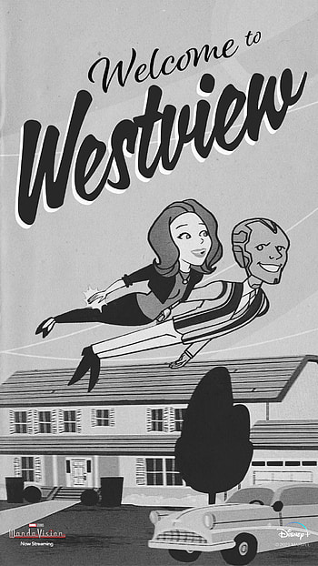 Westview, Scarlet Witch, TV Show, WandaVision HD phone wallpaper