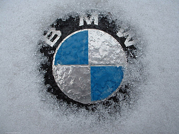 Bmw, Objects, Snow HD wallpaper