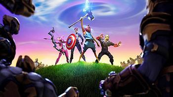 Fortnite gaming, Iconic characters, Artistic , Gaming universe HD wallpaper