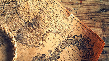 Vintage Map, Vintage, Map, old, history HD wallpaper