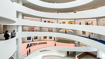 Artistic license, Guggenheim Collection, Six takes, Foundation HD wallpaper