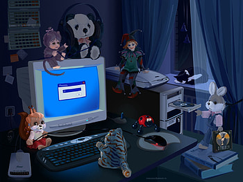 Art, Toys, , Drawing, Room, Child, Computer, Childish HD wallpaper
