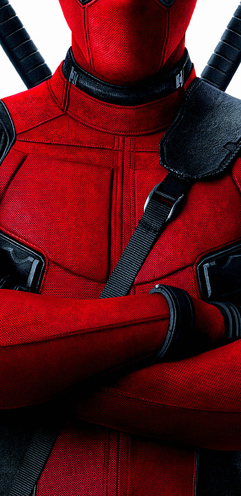 Deadpool Pocket Poster | Merc with a Cell | Red-Suit | Pocket Merc Close-Up, movie, Deadpool HD phone wallpaper