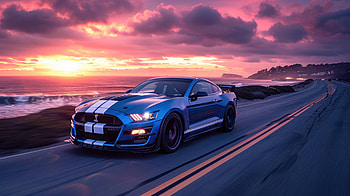 Ford Mustang Muscle In Motion, ford-mustang, cars, 2024-cars HD wallpaper