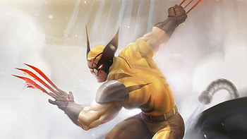 Wolverine Claws , wolverine, superheroes, artwork, artstation HD wallpaper