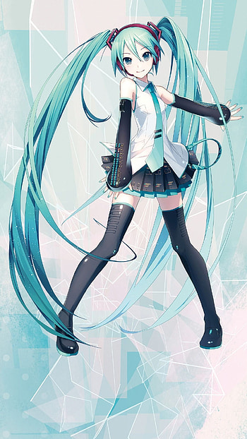 Hatsune Miku, Android , Christopher Peltier's upload HD phone wallpaper