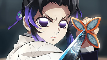 Anime, Demon Slayer: Kimetsu no Yaiba, Shinobu Kochou HD wallpaper