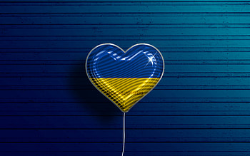 I Love Chemnitz, , realistic balloons, blue wooden background, german cities, flag of Chemnitz, Germany, balloon with flag, Chemnitz flag, Chemnitz, Day of Chemnitz HD wallpaper