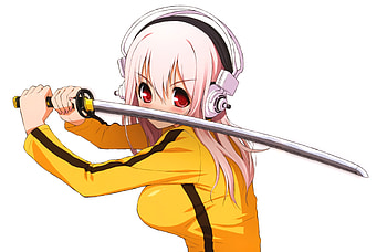 Super Sonico, Kill Bill: Vol 1, Anime HD wallpaper
