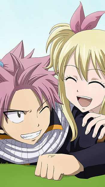 Fairy Tail Mobile — Natsu & Lucy, Anime, Fairy Tail HD phone wallpaper
