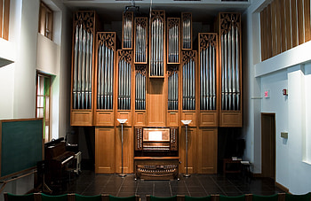 Schmitt organ, Recital hall, Eastman School of Music, Acoustic excellence HD wallpaper