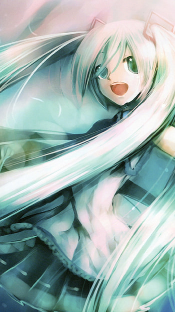 Hatsune Miku, Anime, Vocaloid HD phone wallpaper