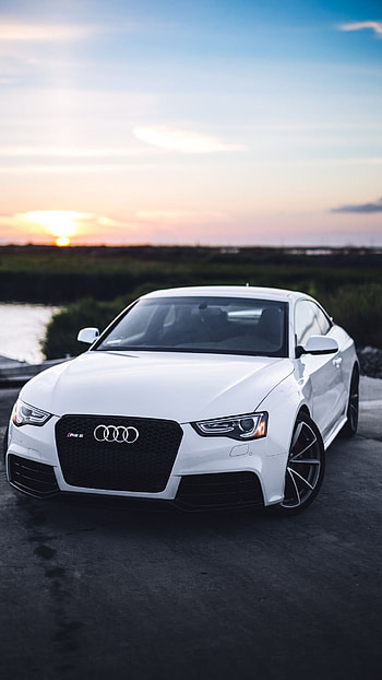 Audi, White Audi HD phone wallpaper