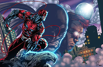 Daredevil Superhero Art , daredevil, superheroes, artist, artwork, digital-art, deviantart HD wallpaper