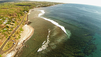 Reunion Island, Saint leu, Island beauty, Coastal paradise HD wallpaper