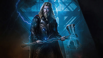 Chris Hemsworth Jane Foster Thor Thor Love And The Thunder HD wallpaper