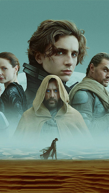 Dune film, Sci-fi epic, Arrakis desert, Iconic spice HD phone wallpaper