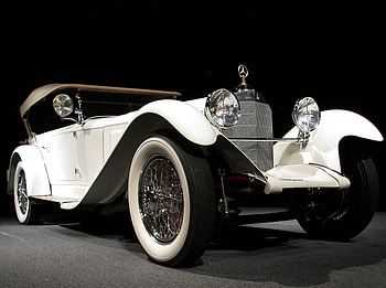 1929 Mercedes, tourer, benz, car, mercedes HD wallpaper