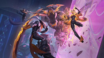 PROJECT Yi Zeri Renekton Lucian LoL PC, Video Game, League Of Legends, Zeri (League Of Legends), Renekton (League Of Legends), Lucian (League Of Legends) HD wallpaper