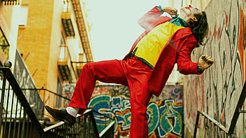 Joker Dance On Stairs, joker, supervillain, artist, artwork, digital-art, behance, cosplay HD wallpaper