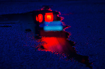Asphalt Lights Reflection , graphy, reflection HD wallpaper
