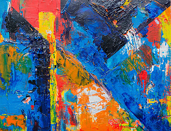 Abstract, Art, Multicolored, Motley, Oil Paints HD wallpaper