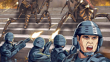video game, Starship Troopers: Terran Command HD wallpaper