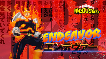 Endeavor (Boku no Hero Academia), Anime, My Hero Academia HD wallpaper