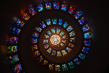 Dome, architecture, spiral HD wallpaper