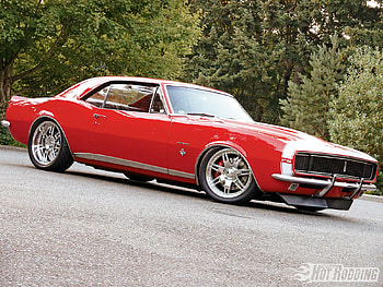 Sweet Red, 67, bowtie, camaro, gm HD wallpaper