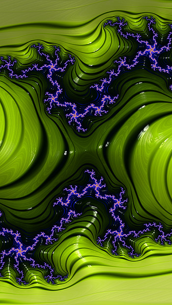 Fractal Art Trippy Psychedelic Background for Smart, green, colors, psychedelic, trippy, Abstract, fractal, abstract green HD phone wallpaper