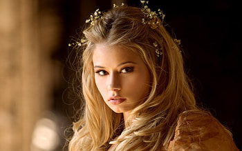 Jannah Burnham, babe, lady, model, blonde, woman HD wallpaper