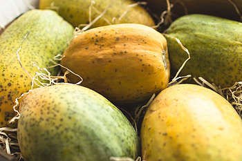 Direct from the tree, Papaya home delivery, Fresh and ripe, Convenience guaranteed HD wallpaper