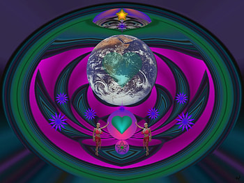 Recharging the Love, eye candy, abstract, 3d, fractal, collage HD wallpaper
