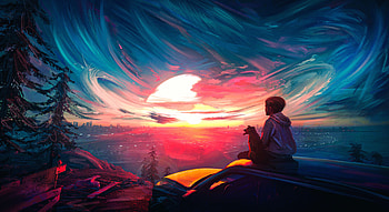 New Memories, alone, artist, artwork, digital-art HD wallpaper